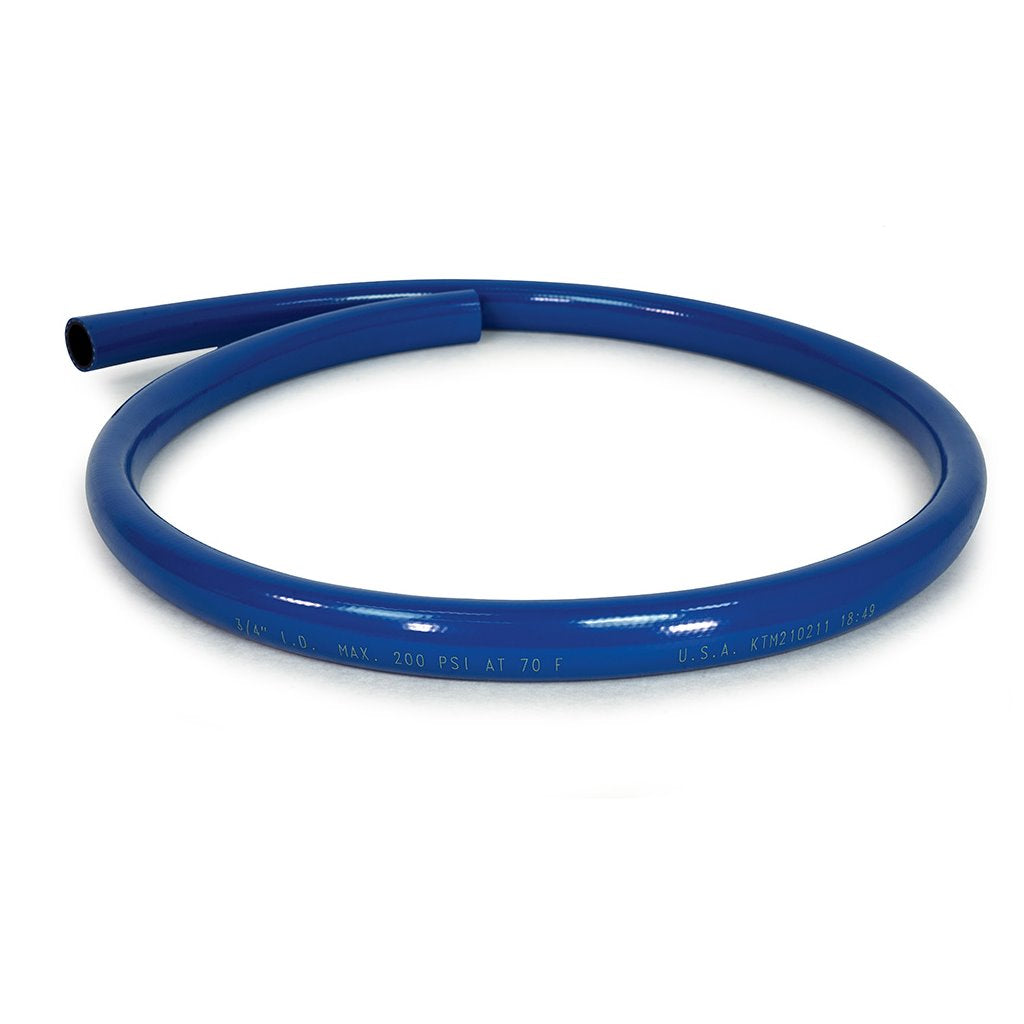 HOSE-07-BLUE, 3/4" Nylon Reinf. Blue Wtr Hose, 200 PSI, 111-12-BLUE