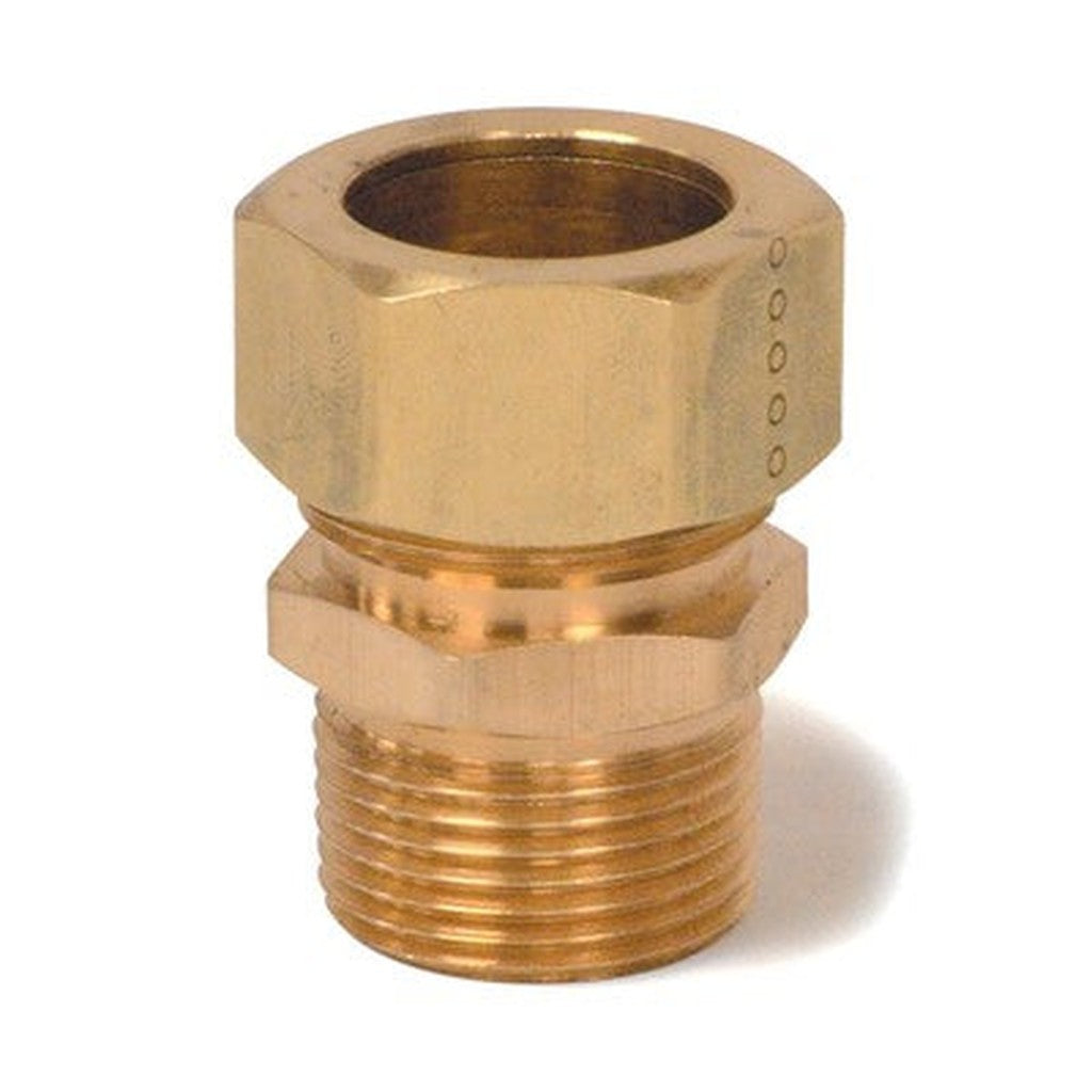 Conector Macho 7/8 Compression x 3/4 MIPT em Latão Midland Metal