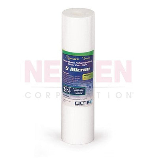 Melt blown 5 micron filter cartridge 9 3/4 inch — MB-5, Melt Blown 5 Mic. 9 3/4, SC25-10005
