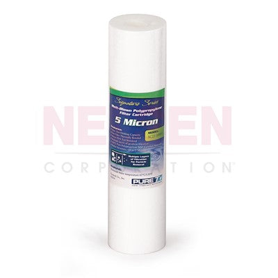 Melt blown 5 micron filter cartridge 9 3/4 inch — MB-5, Melt Blown 5 Mic. 9 3/4, SC25-10005