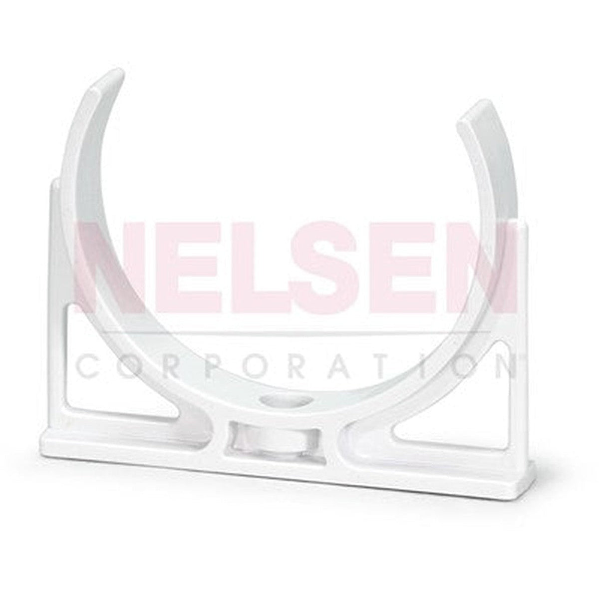 Membrane Clip, Single White 3"