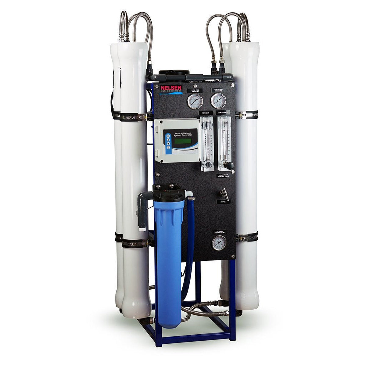 10000 GPD Comm RO Four 4x40 Membranes