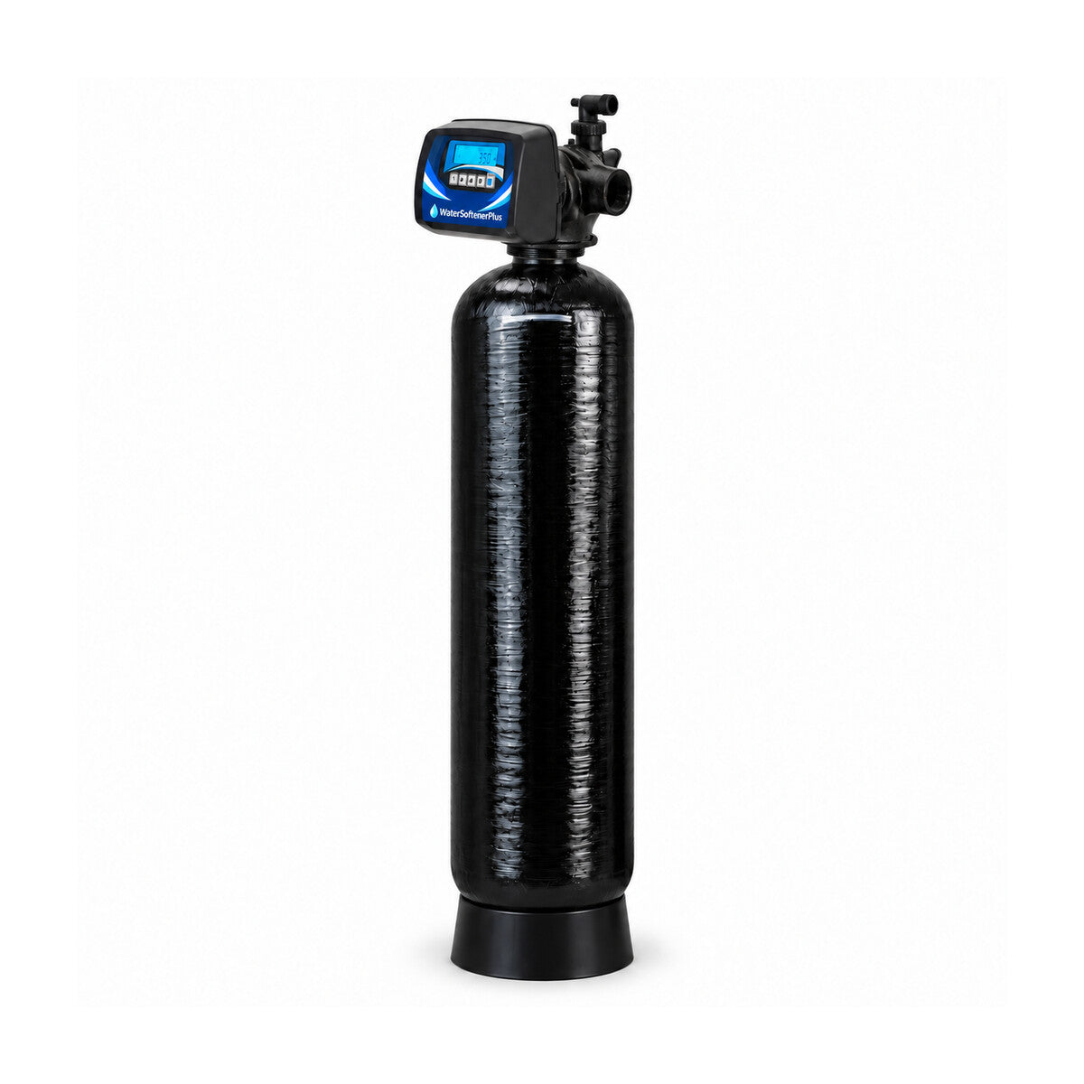 Nelsen NWS20 300,000 grain metered single assembled commercial mineral tank with WSP Mylar control head; brine tank sold separately