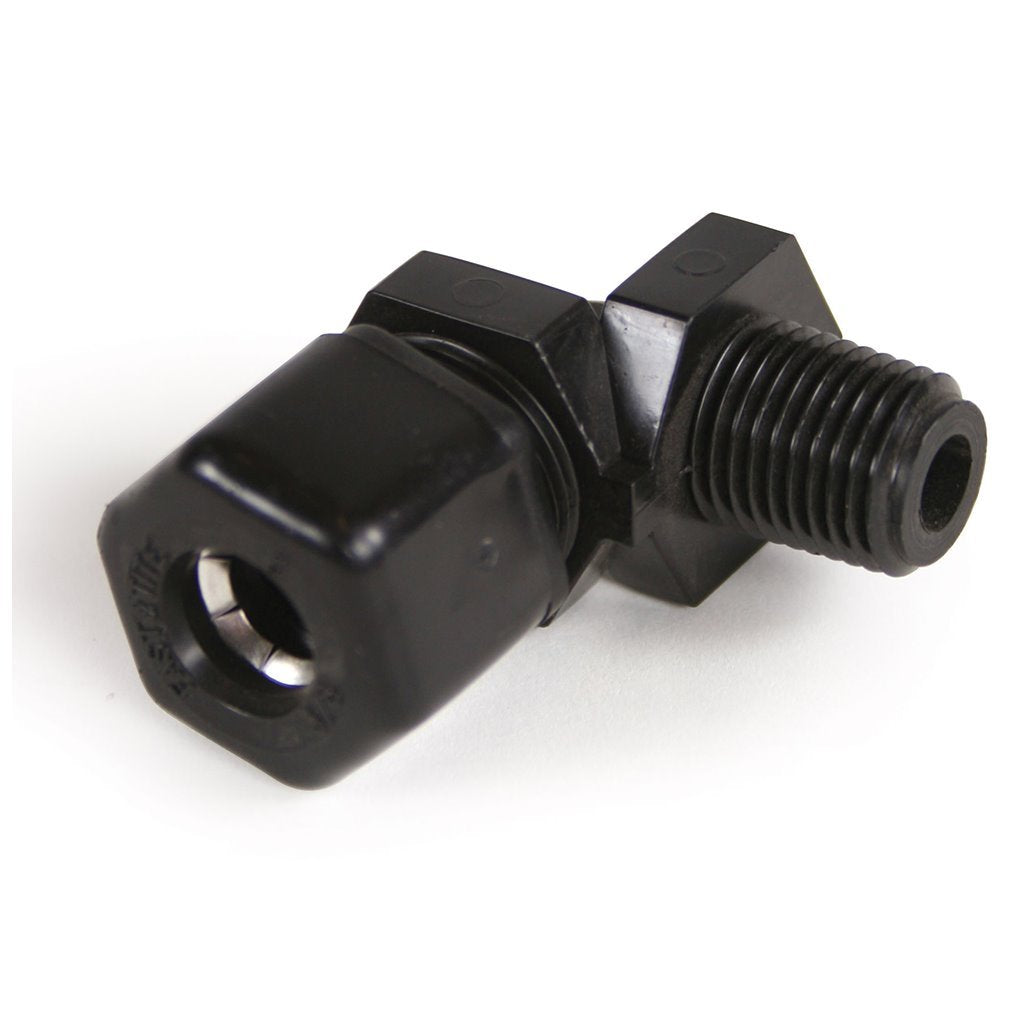 P6ME4, Male Ell, 1/4 MIPT x3/8t, 456ME4