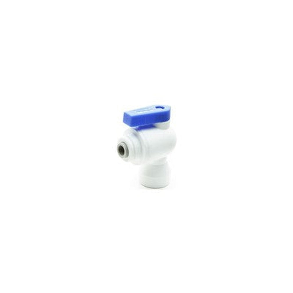 Válvula de Esfera Parker 90° para Tubagem 1/4" NPTF x 3/8" tubo