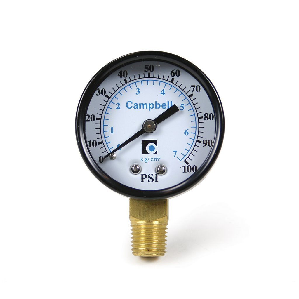 100# Vert P Gauge, 1/4  No Lead