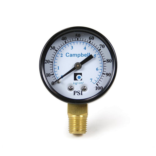 200# Vert P Gauge, 1/4    No Lead