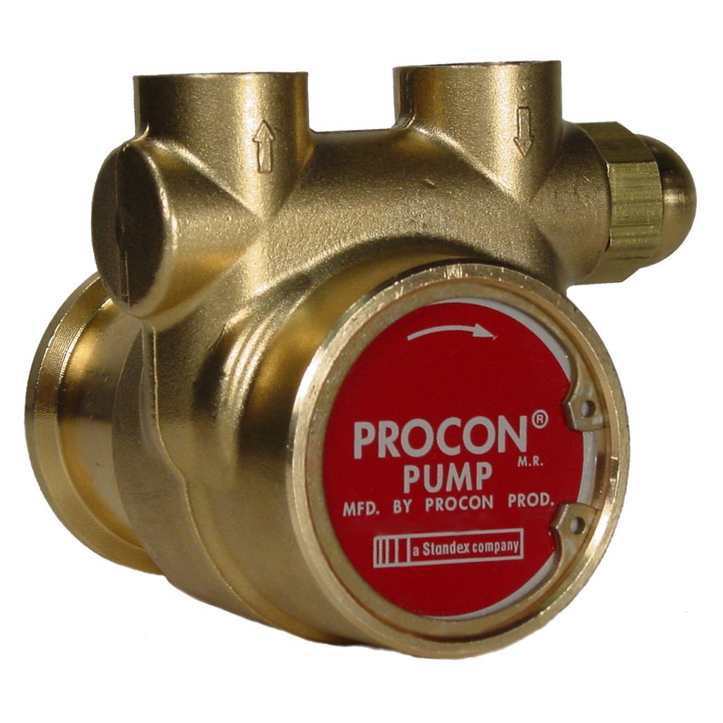 PMP-RV-140-B2, Rotary Vane Pump 140 GPH Brass, Series 2, PP 2F