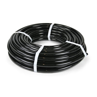Poly Tubing, Black, 1/2" OD x 3/8" ID