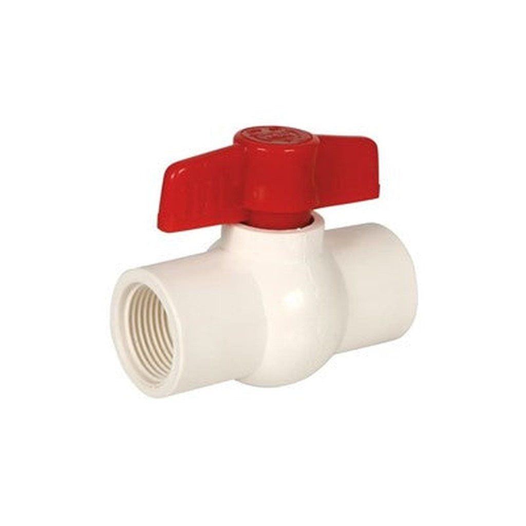 PVC Ball Vlv, 3/4 TxT