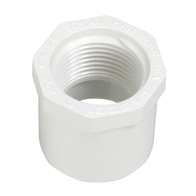 PVC Bushing, SxF 1 x 3/4