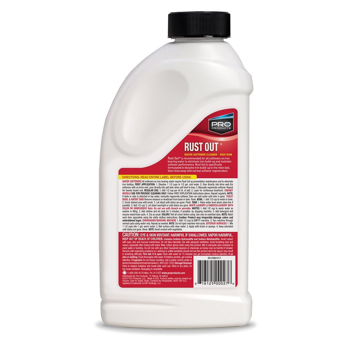 RUST OUT� - Water Softener Rust Remover for Cleaner, Longer-Lasting Water Systems