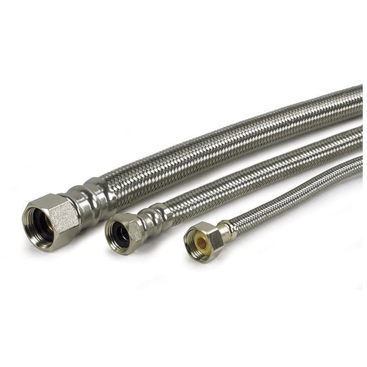 1/2" Stainless Steel Braided Hose, 36"