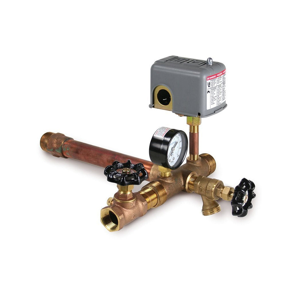 WellMate Tank Fitt Pkg W/Relief Valve