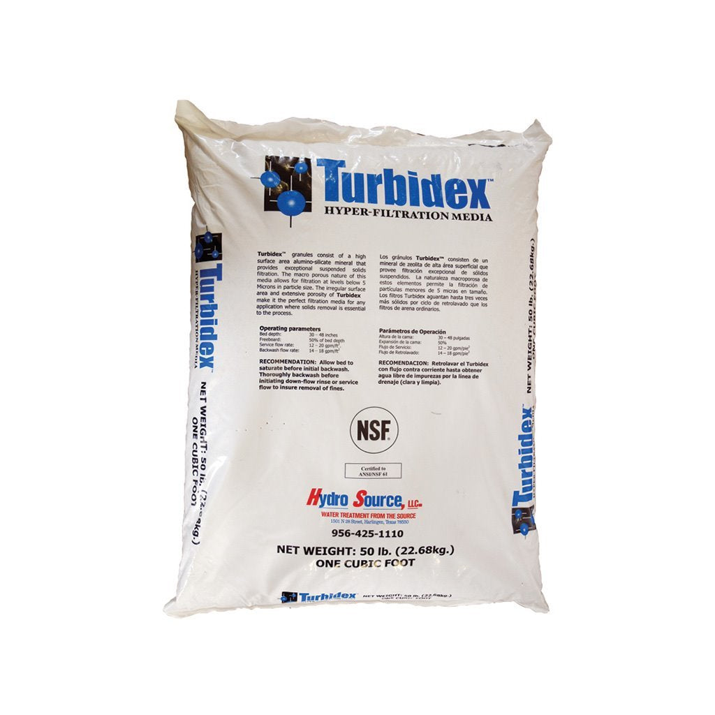 Enhance Water Clarity with TURBIDEX Sediment Filter Media for Superior Filtration