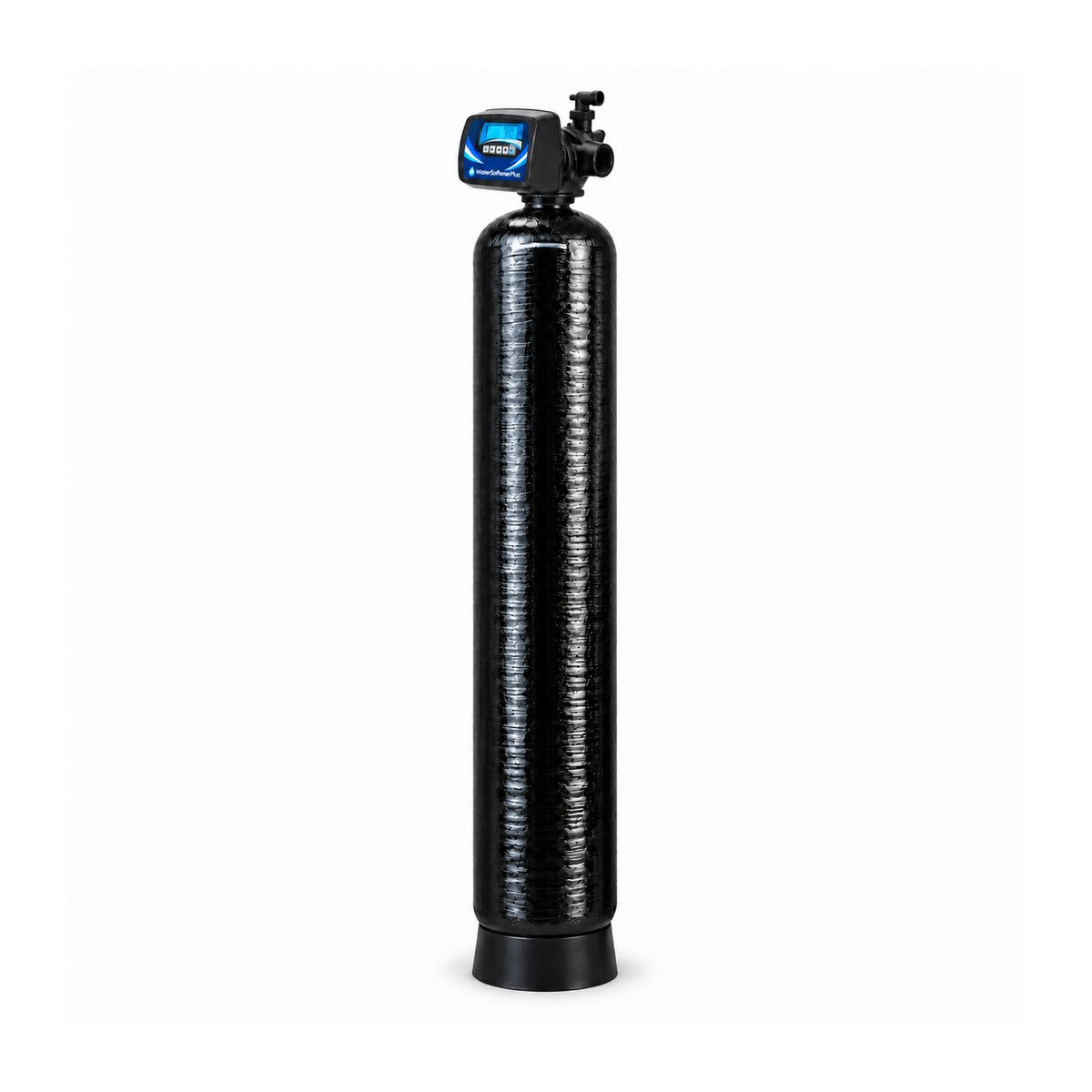Approved WaterSoftenerPlus Mylar on assembled 16x65 composite filter; complete single tank