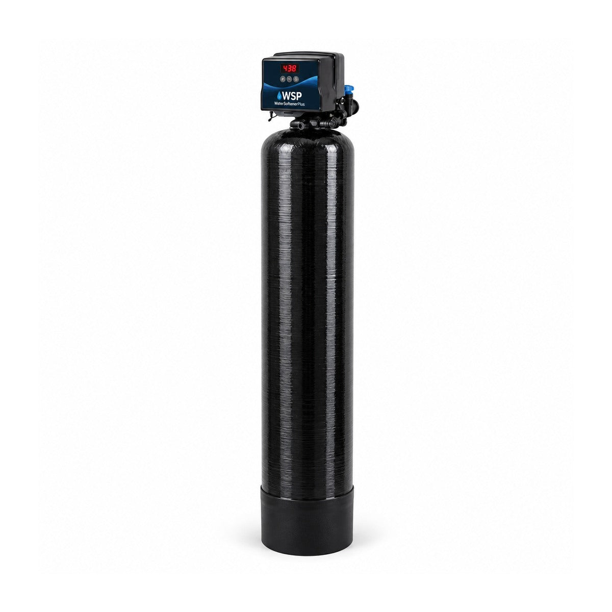 Nelsen Connected C-Series sulfur AIO filter system with WSP Mylar control head and one assembled 10x44 inch black polyglass tank