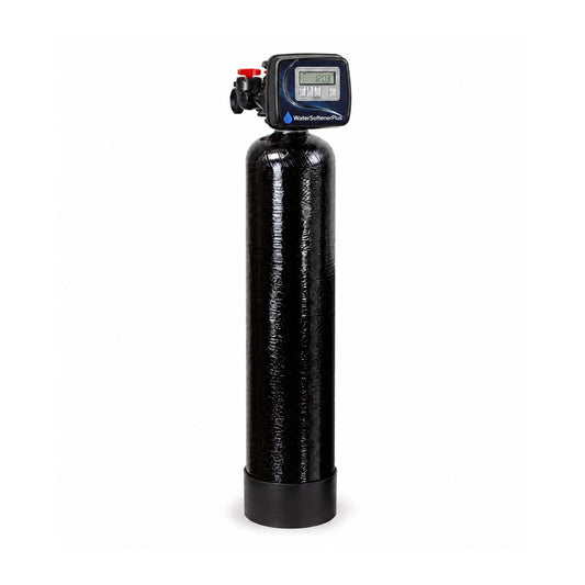 Representative Nelsen Automatic Air Injection Iron Filter first 10x44 inch variant, assembled tank and C-Series EE head with WSP Mylar; selected variant tank sizes vary
