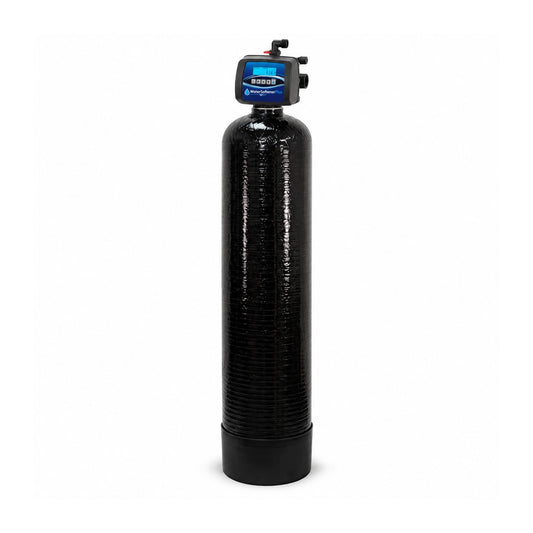 Nelsen NWS15 24x72 inch AIO filter less media, assembled black tank and control head with WSP Mylar