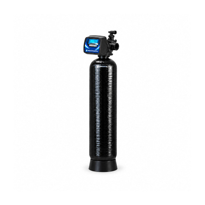 Nelsen 120,000 Grain Metered Commercial (NWS20) Water Softener — complete metered single mineral tank with WSP Mylar valve; brine tank sold separately