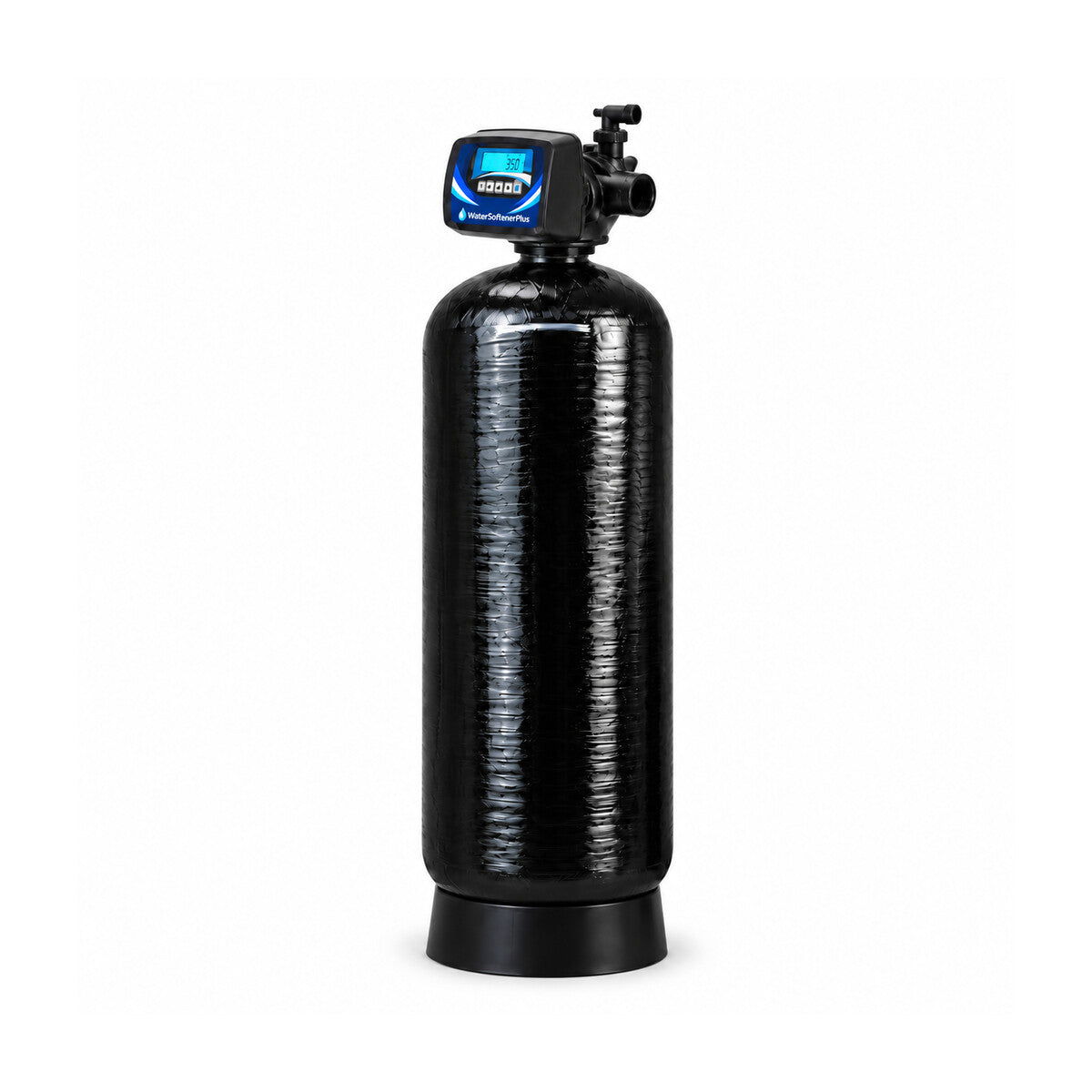 Nelsen 600,000 Grain Metered Commercial (NWS20) Water Softener — complete assembled NWS20 metered mineral tank with WSP Mylar head; brine tank separate