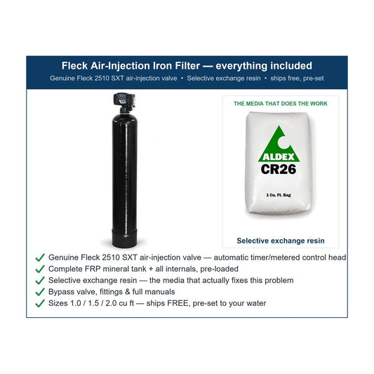 WSP Whole House Arsenic Reduction System - AS-WSPFLKARSE