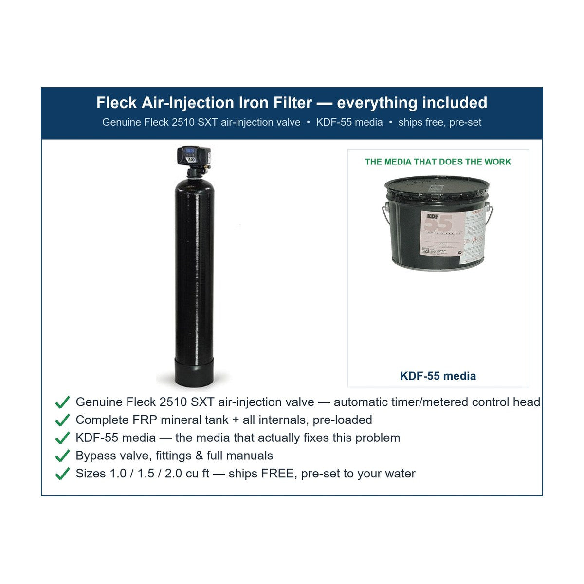 WSP Whole House Water Filter - Heavy Metals