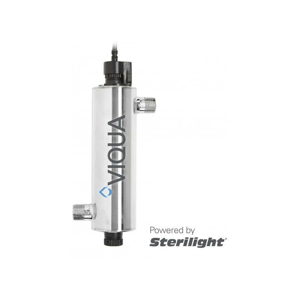 Viqua Ultraviolet UV Water Sterilizer High UV output lamp technology allows for a smaller footprint while providing the same UV performance as a longer chamber.